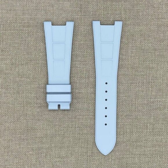 Tempomat Grey Rubber Strap for Patek Nautilus 5711, Patek 5712, 5726, 5980